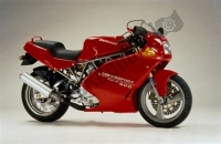 Tutte le parti originali e di ricambio per il tuo Ducati Supersport 600 SS 1992.